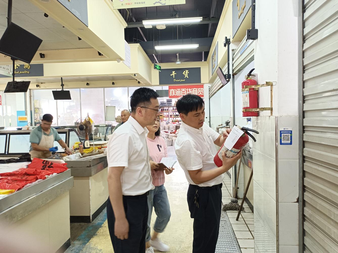 管好“菜籃子”，守護“大民生”國資運營公司開展菜市場大巡查